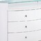 Homeroots 63" White Wood Six Drawer Double Dresser 329664 - alternate 3