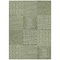 Homeroots 10' X 14' Olive Green And Ivory Geometric Washable Indoor Outdoor Area Rug 600767 - alternate 8