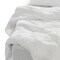 Homeroots Four Piece Ivory Linen Sheet Set 520737 - alternate 1