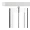 Jonathan Y Parish 26" Crystal LED Table Lamp, Clear/Black JYL2015A - alternate 6