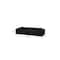 Homeroots 162" Black Corduroy Compression Foam Sofa 719544 - alternate 3