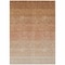 Homeroots 5' X 8' Copper And Beige Ombre Washable Indoor Outdoor Area Rug 595824 - alternate 6