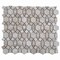 Apollo Tile Beige 11x13 Wooden Grey Marble Polished Floor and Wall Mosaic Tile 4.85 sqft/case, 5PK APLSV88G04A - alternate 1