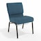 Flash Furniture Blue Fabric Church Chair, PK4 4-FD-CH0221-4-GV-BLUE-BAS-GG - alternate 1