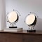 Jonathan Y Orion 12" Modern Contemporary Adjustable Rotating Globe w/Sliding Diffuser Shield LED Table Lam, 2PK JYL6019A-SET2 - alternate 6
