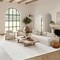Homeroots 9' X 12' Ivory And White Indoor Outdoor Area Rug 522118 - alternate 6