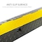 Pyle Cable Ramp, 1.96 in H, 35.40 in L, 13.60 in W, 3 Channel, Thermoplastic Rubber PCBLCO105 - alternate 8