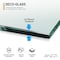 Anzzi 76in x 56-60in. Frameless Sliding Shower Door in Brushed Nickel , 3/8in 10mm Tempered Clear Glass SD-AZ21-02BN - alternate 6
