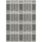 Homeroots 5' X 8' Black Gray And Brown Plaid Washable Indoor Outdoor Area Rug 597542 - alternate 6