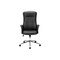 Monarch Specialties Office Chair, Swivel, Adjustable Height, Armrests, Ergonomic, Work, Blk Leather Look, Chrome Metal I 7323 - alternate 7