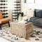 Happimess Jacob 30.7in Hand-Woven Wicker Storage Trunk, Natural HPM9003B - alternate 5