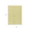 Homeroots 3' X 5' Yellow And Ivory Geometric Washable Indoor Outdoor Area Rug 613813 - alternate 5