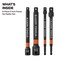 Klein Tools 6-Inch Impact Driver and Socket Extension Bar Set, 4-Piece 65038A - alternate 6