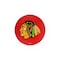 Holland Bar Stool Co 30" Chrome Chicago Blackhawks Swivel Bar Stool, Accent Ring L8C2C30ChiHwk-R - alternate 3