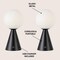 Jonathan Y Macie 11.75" Modern Minimalist Globe Rechargeable/Cordless Dimmable Integrated LED Table Lamp w, 2PK JYL7159B-SET2 - alternate 7