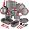 Nutrichef 21-Piece Nonstick Cookware Set NCSBCW21S - alternate 1