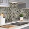 Apollo Tile Wooden Brown 11.8 in x 11.8 in Glass Glossy Floor and Wall Mosaic Tile 4.83 sqft/case, 5PK APLSRA8802A - alternate 6