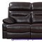 Homeroots 89" Gray Faux Leather USB Sofa With Black Legs 366311 - alternate 5