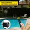 Edendirect 24'' Outdoor Oscillating Pedestal Fan With Remote Control, All Sealed BLDC Motor, 4-Speed ZR-F-8600AR - alternate 2