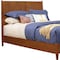 Homeroots Brown Solid Wood California King Bed Frame 524813 - alternate 3