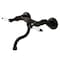 Kingston Brass Double-Handle Wall Mount Bathroom Faucet, Oil Rubbed Bronze KS2115PL - alternate 1