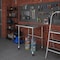 Amgood 30in D x 36in L Stainless Steel Open Base Table, 3in Casters AMG WT-3036-RCB-WHEELS-Z - alternate 3