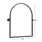 Homeroots 36" Black Arch Metal Framed Standing Mirror 565105 - alternate 5