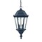 Homeroots Two Light Matte Black Carousel Lantern Hanging Light 398012 - alternate 1