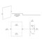 Gatco Reveal 31.5" Frameless Rectangle Mirror, Satin Nickel 4679S - alternate 3