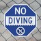 Signmission No Diving, 18 Inch X 18 Inch, Plastic Sign OC-P-18-130 - alternate 4
