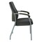 Office Star Products 837 Visitor Chairs Padded Visitor's Chair, Black 83730T-30 - alternate 3