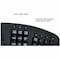 Adesso TRU-FORM ERGO USB TOUCHPAD KEYBOARD AKB-450UB - alternate 4