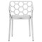 Leisuremod Modern Dynamic Dining Chair, Clear DC19CL - alternate 5