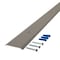 M-D Building Products 2 1/2 In. X 36 In. Warm Gray Aluminum Seam Binder w/ Screws & Anchors 43976 - alternate 4
