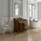 James Martin Vanities Brookfield 36 in. Single Vanity, Honey Oak w/ 3 CM Parisien Bleu Silestone Top 547-V36-HNO-3PBL - alternate 2