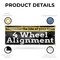 Signmission 4 Wheel Alignment, 36 Inch x 96 Inch, Vinyl Banner B-96-30451 - alternate 2