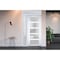 Vdomdoors Front Exterior Prehung FiberGlass Door Frosted Glass / Manux 8002 White Silk / Sidelight and Transo MANUX8002EXD-WS-W36+14 x H80+14-LH - alternate 3
