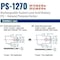 Power-Sonic Power Sonic PS-1270F1 - 12V 7Ah Rechargeable Sealed Lead Acid (SLA) Battery PS-1270 F1 - alternate 6