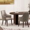 Manhattan Comfort Connie Dining Armchair in Taupe - Set of 2 2-DC095AR-TP - alternate 1