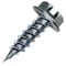 Malco Wood Screw, #8, 1/2 in, Round Head Slotted Drive, 1000 PK HW8X1/2ZT - alternate 1
