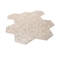 Apollo Tile Amalfi 9x8 in. Ivory White with Copper flecks Glossy Shell, Terrazzo Hexagon Tile, 5PK APLAQT8804HXWHT - alternate 7