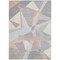 Homeroots 3' X 5' Blush Ivory And Gray Geometric Washable Indoor Outdoor Area Rug 616688 - alternate 4