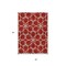 Homeroots 5' X 8' Red And Ivory Geometric Washable Indoor Outdoor Area Rug 613044 - alternate 8