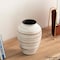 Uniquewise 8in Ceramic Rustic Vintage Decorative Vase Natural Pottery Jar for Flowers - Home Decor Accent QI004787 - alternate 3