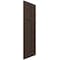 Ekena Millwork True Fit PVC San Juan Capistrano Mission Style Fixed Mount Shutters, Raisin Brown, 18W x 32H, PR TFP001SJ18X032TB - alternate 7