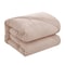 Homeroots Blush Queen Polyester 180 Thread Count Washable Down Comforter Set 528972 - alternate 1