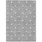 Homeroots 9' X 12' Gray And Ivory Geometric Washable Indoor Outdoor Area Rug 594711 - alternate 8