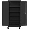 Sandusky Lee Solid Door Storage Cabinet, 36 in W, 78 in H, 24 in D, Black TA4R362472-09 - alternate 5