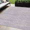 Homeroots 5' X 8' Lavender And Lilac Abstract Washable Indoor Outdoor Area Rug 613110 - alternate 1