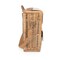 Picnic Time Family Of Brands Corsica Grande Wine & Cheese Basket Backpack, Beige Canvas 129-05-187-000-0 - alternate 5